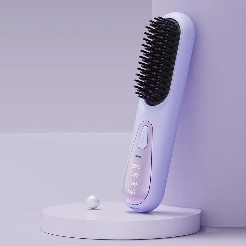 AirSmooth Comb — Lissez. Sans Fil. Sans Brûlure. Partout.
