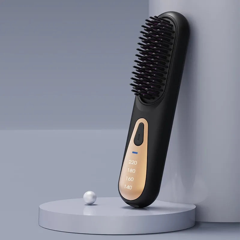 AirSmooth Comb — Lissez. Sans Fil. Sans Brûlure. Partout.