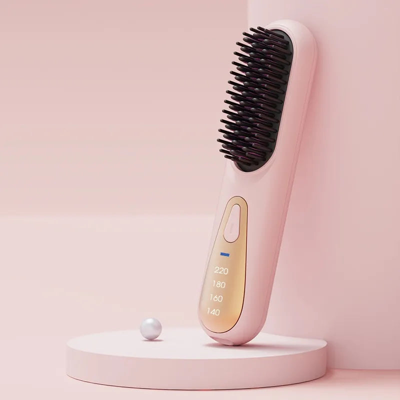 AirSmooth Comb — Lissez. Sans Fil. Sans Brûlure. Partout.