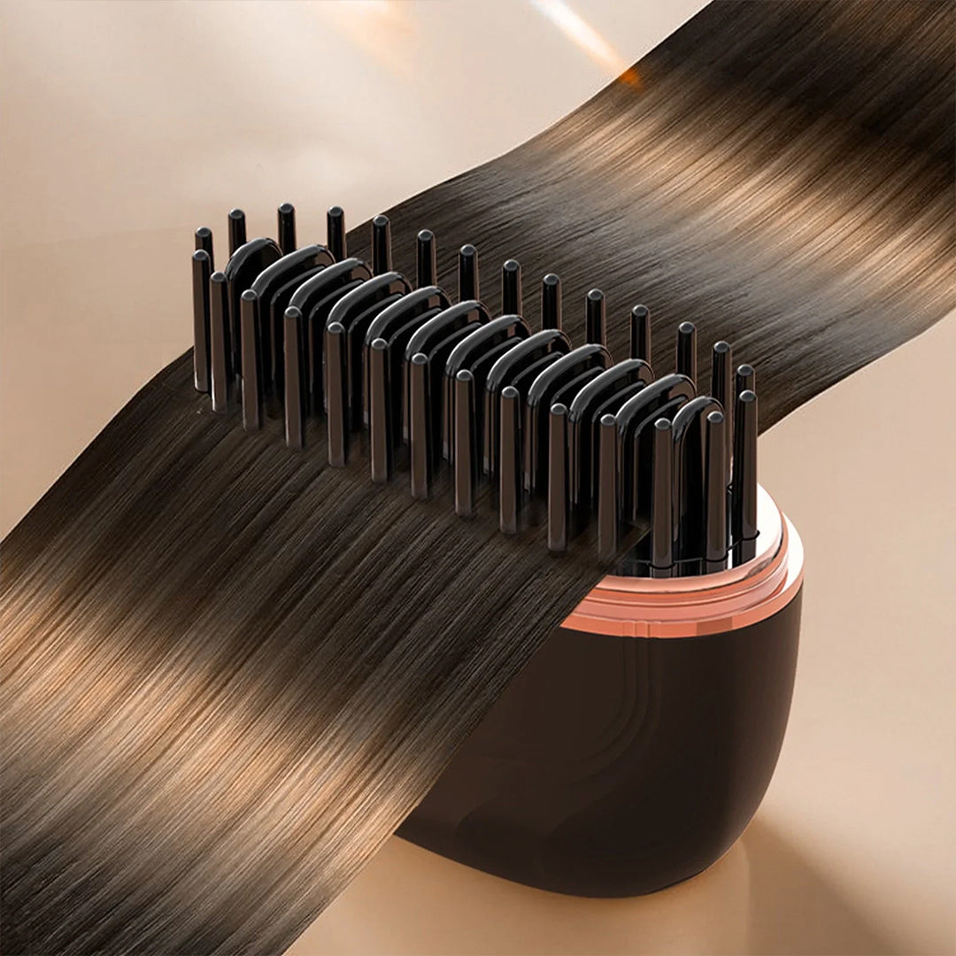 BrushGo — La Mini Brosse Lissante Sans Fil